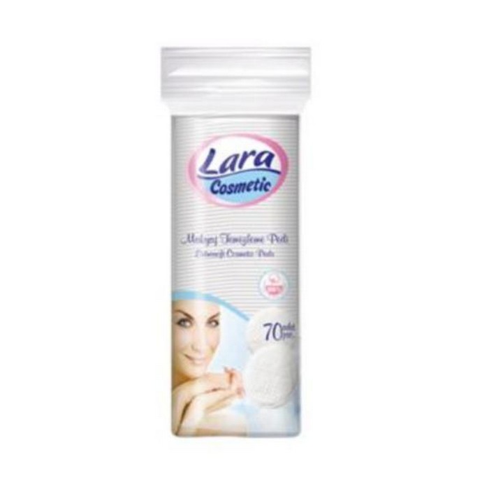 Диски гигиенические, LARA, 70 штук, Хлопок
