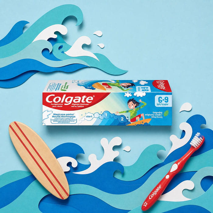 Зубная паста, COLGATE, 50 мл, Для детей, 6-9 лет, Зубная паста