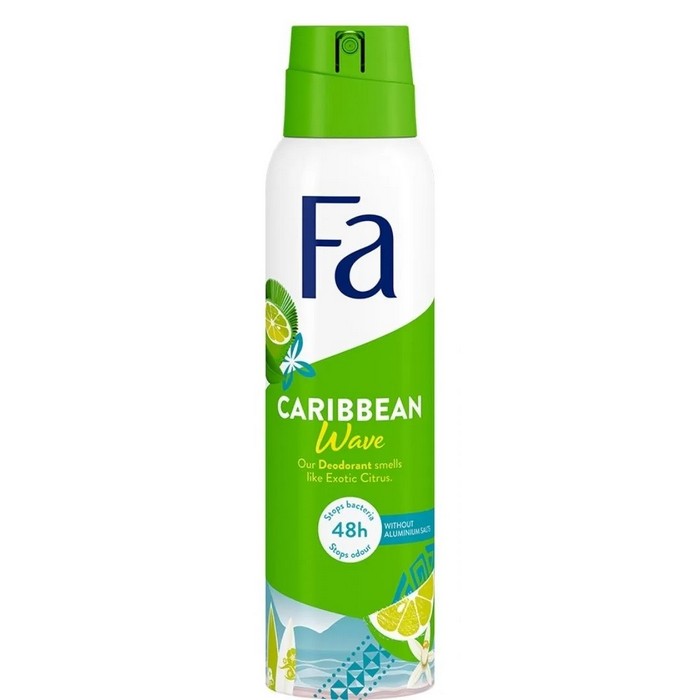 Deodorant, FA, Pentru Femei, Spray, 150ml, Caribbean Wave, Lemon
