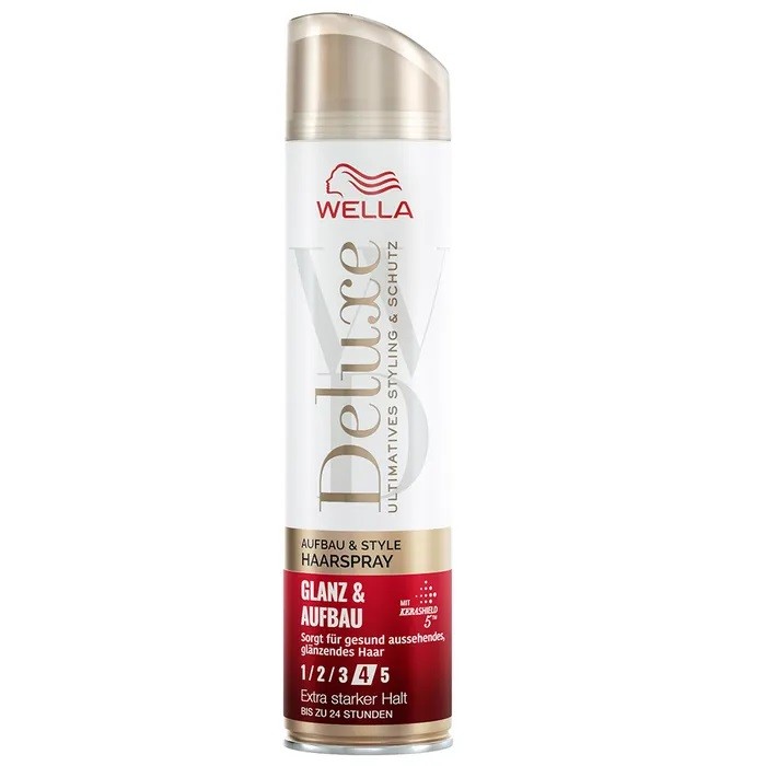 Fixativ par, WELLA DELUXE, Nr.4, Glanz & Halt, 250ml