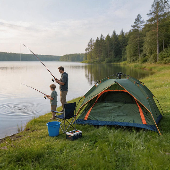 Кемпинговая палатка, OutdooR, 2 м, 2м, 1.45м, Металл/ Пластик, Различные Цвета, Палатка, Туризм/Кемпинг, Весна, Лето, Осень, Полусфера