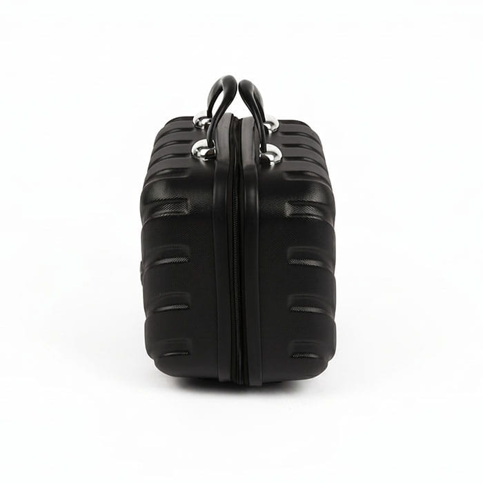 Valiza pentru cosmetica, TRAVEL POLO, Negru, ABS, Valiza pentru cosmetica