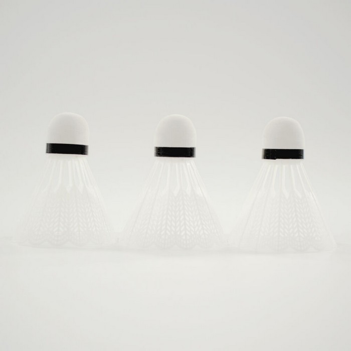 Набор воланчиков для бадминтона, GS, 3шт