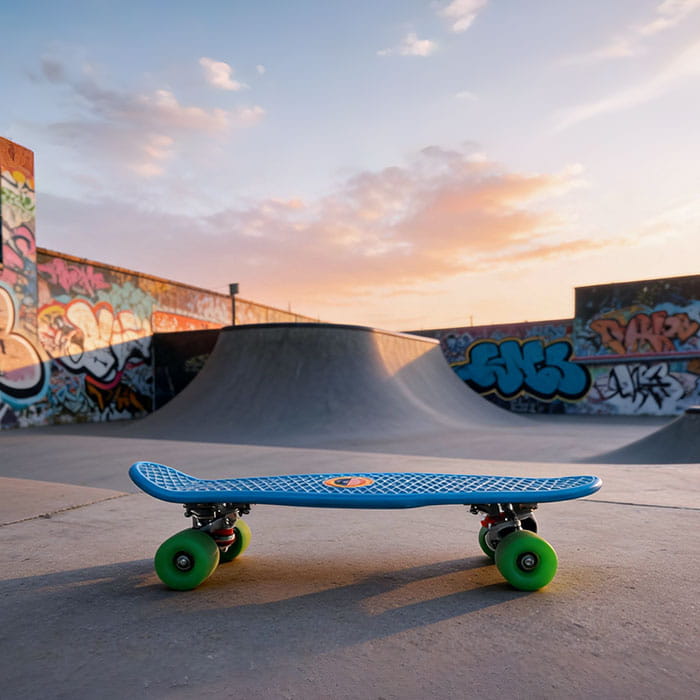 Skateboard, GS, Plastic/Metal, 56cm, 15cm, 50kg, Diverse Culori, Skateboard, Pentru Copii