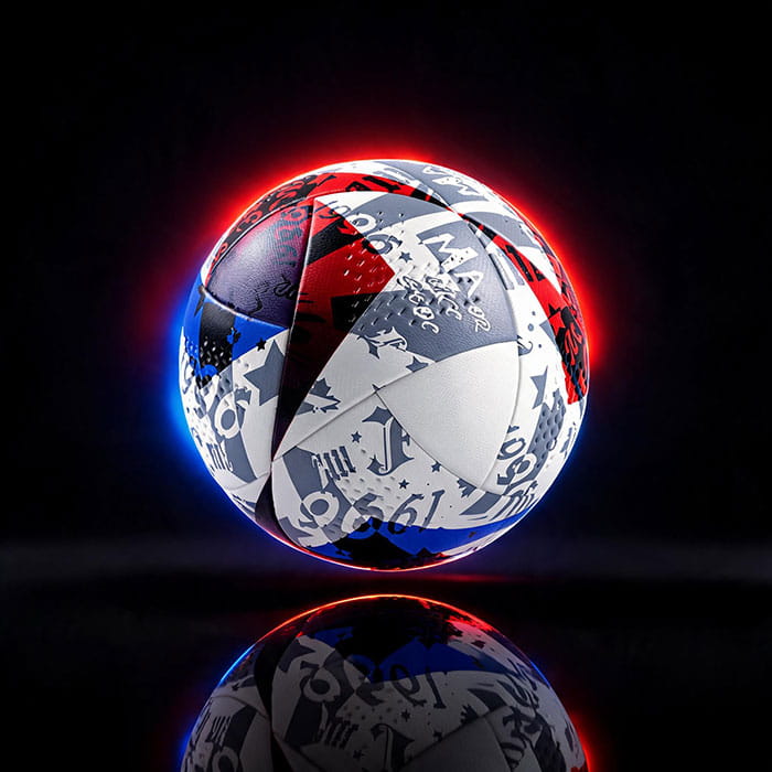 Soccer ball, SPORTgames, Eco Leather, Various Colors, Soccer ball