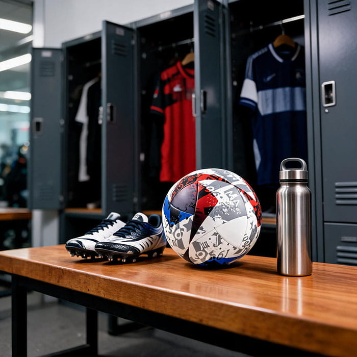 Soccer ball, SPORTgames, Eco Leather, Various Colors, Soccer ball