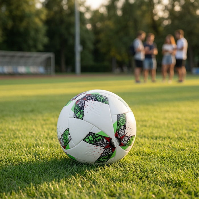 Minge fotbal, SPORTgames, Eco Piele, Diverse Culori, Minge de fotbal