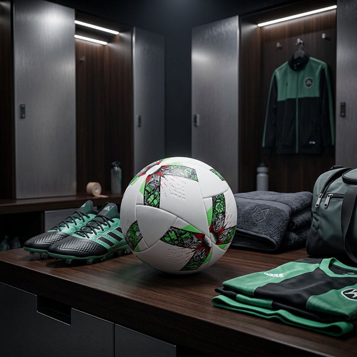 Minge fotbal, SPORTgames, Eco Piele, Diverse Culori, Minge de fotbal