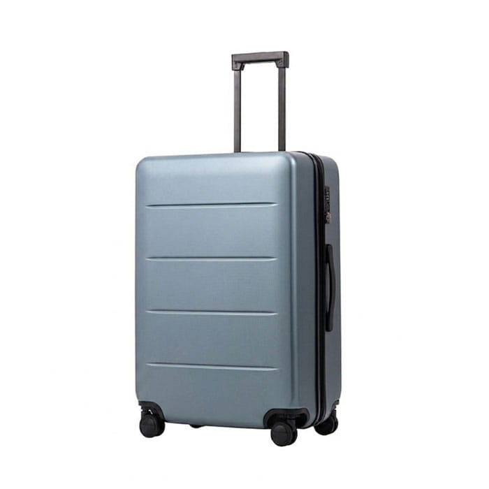 Set valize de voiaj, Travel Time, Policarbonat, Albastru, 2 buc, Cu maner, Cu roti, Set valize de voiaj