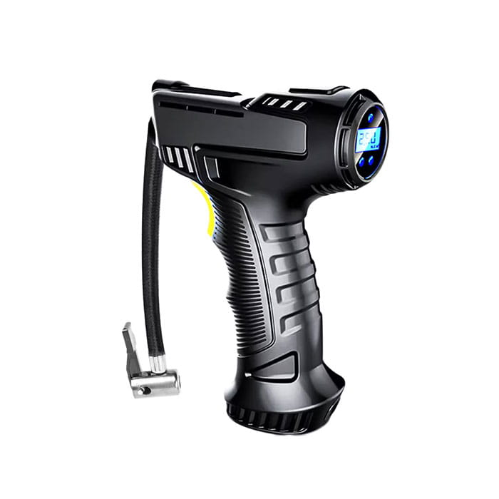 Pompa de aer auto, JB, Plastic, 120 W, USB, Negru, Pompa de aer auto