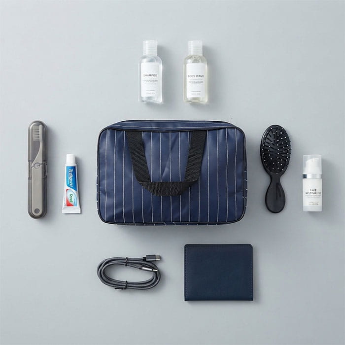 Bag, GS, PVC, 26x18x9cm, Blue/Black