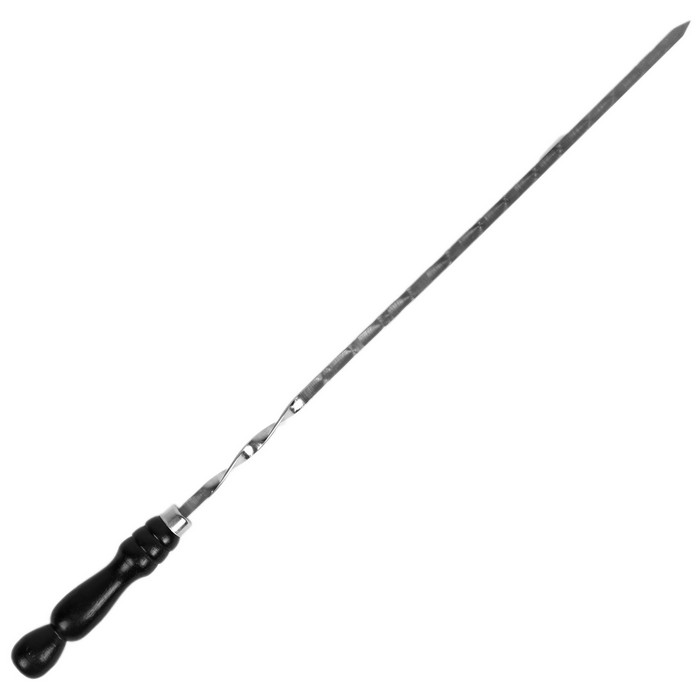 Skewer, GS, 70cm, 2.5cm, 1cm, Wood, Black, Skewer