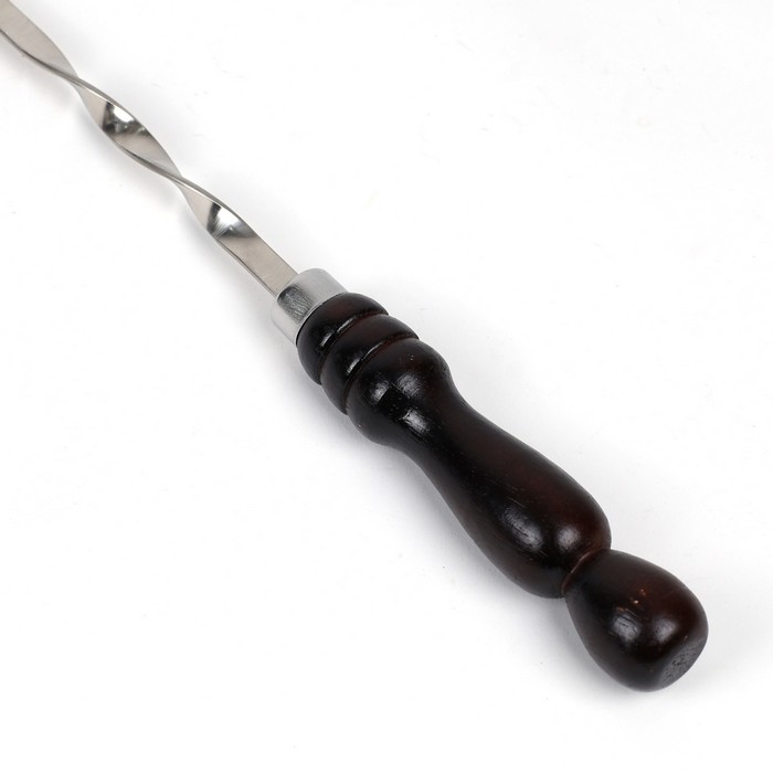 Skewer, GS, 70cm, 2.5cm, 1cm, Wood, Black, Skewer