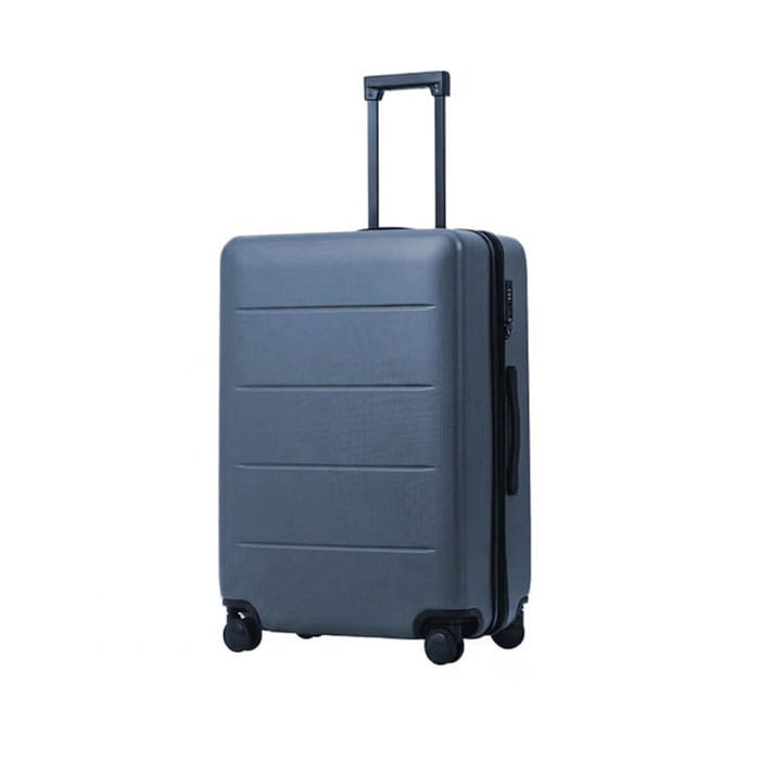 Set valize de voiaj, Travel Time, Polipropilena, Gri, 2 piese, Cu roti, Cu maner, Set valize de voiaj