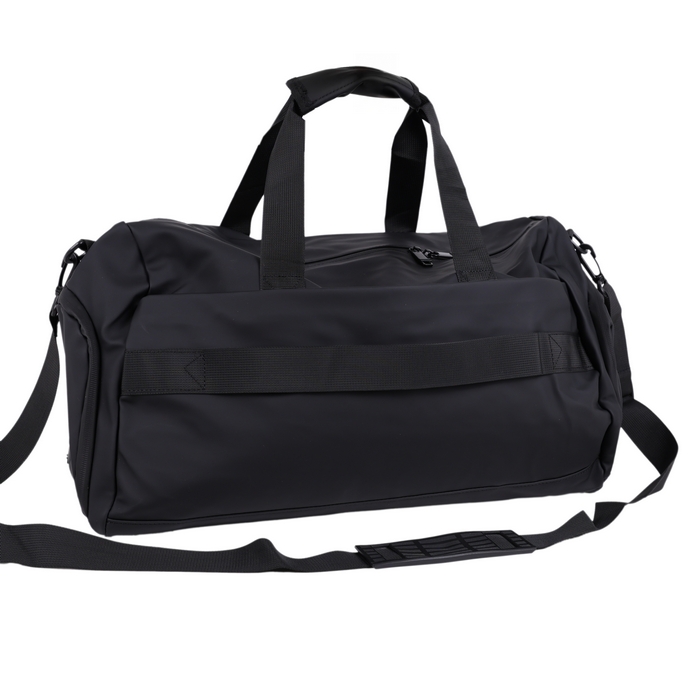 Geanta sport, GS, 50 cm, 27 cm, Eco Piele, Negru