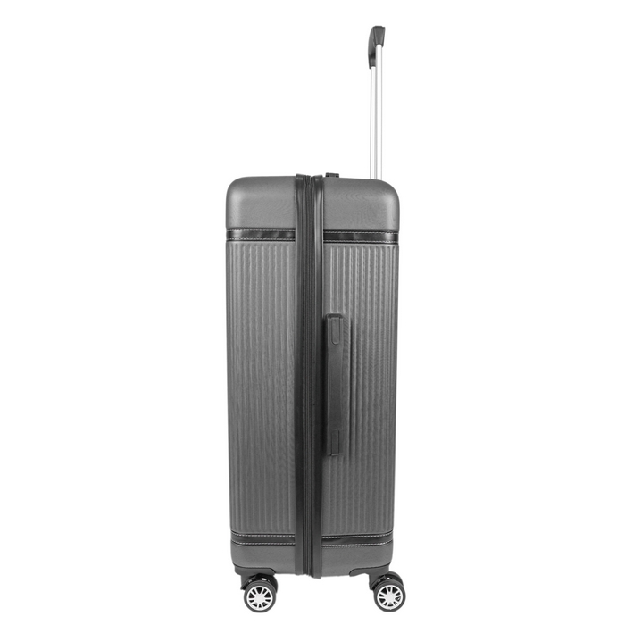 Suitcase, GS, ABS, Gray, L/M/S