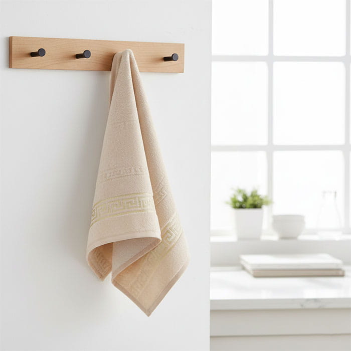 Prosop bucatarie, MK HAVLU, Bumbac, 30x50 cm, Crem