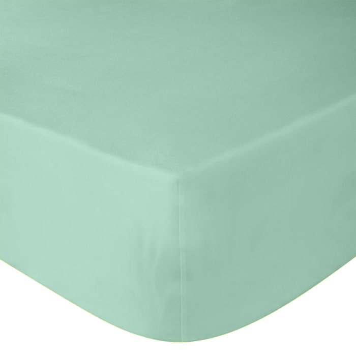 Bed sheet with elastic band, JORJ-TEX, 240x180 cm, Menthol, with elastic, Moldova
