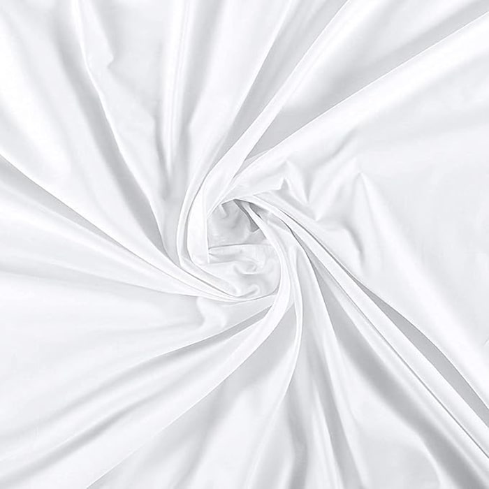 Bed sheet with elastic band, JORJ-TEX, Cotton, 180x220cm, White, Moldova