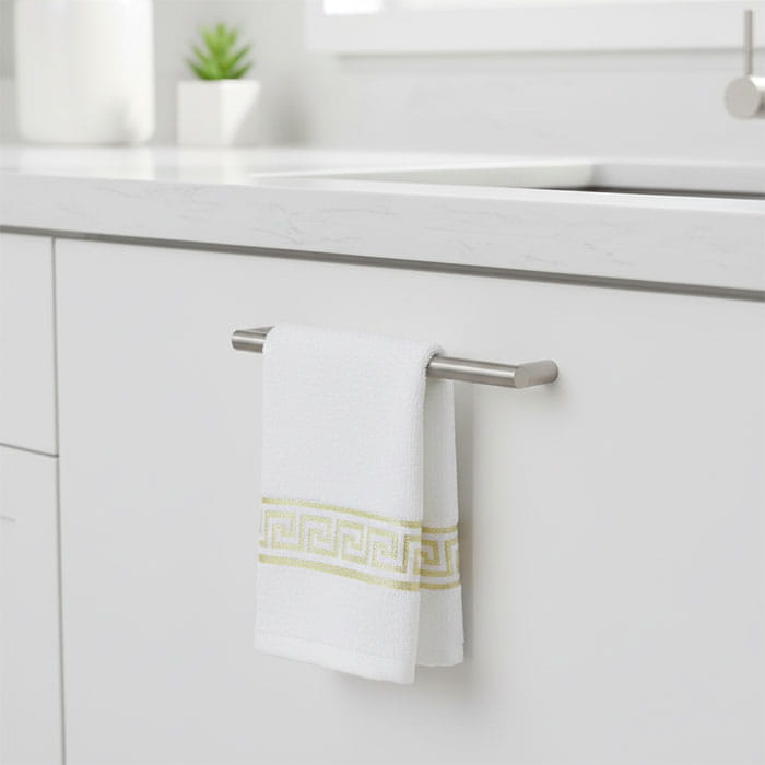 Prosop bucatarie, MK HAVLU, Bumbac, 30x50 cm, Alb, 1 buc