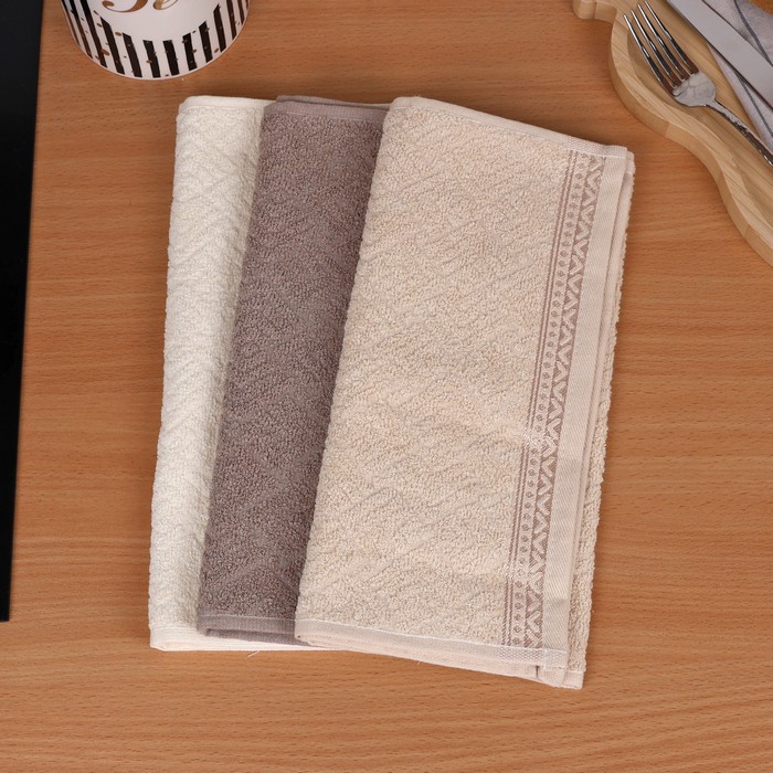 Kitchen towel, MK HAVLU, Cotton, 30x60 cm, Various Colors, 1 pcs