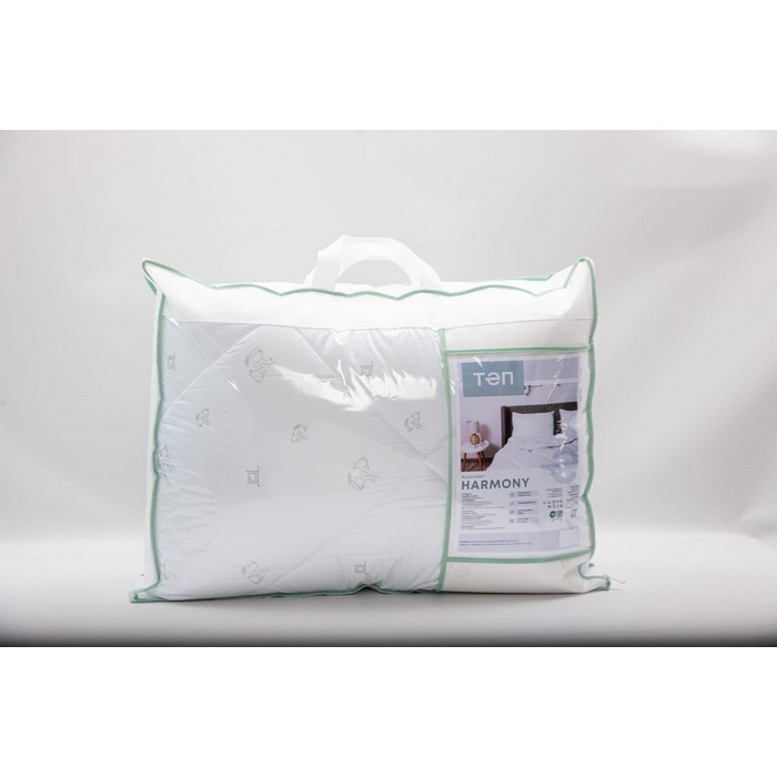 Duvet set with pillows, BALAK HOME, 3 pieces, 200x210cm, 50x70cm, Polyester, Polyester Siliconate Fibers