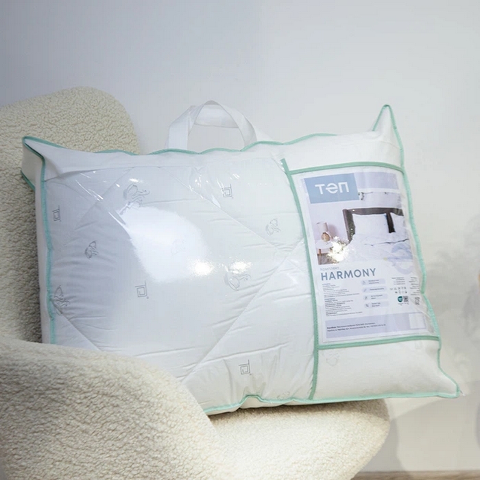 Duvet set with pillows, BALAK HOME, 3 pieces, 200x210cm, 50x70cm, Polyester, Polyester Siliconate Fibers