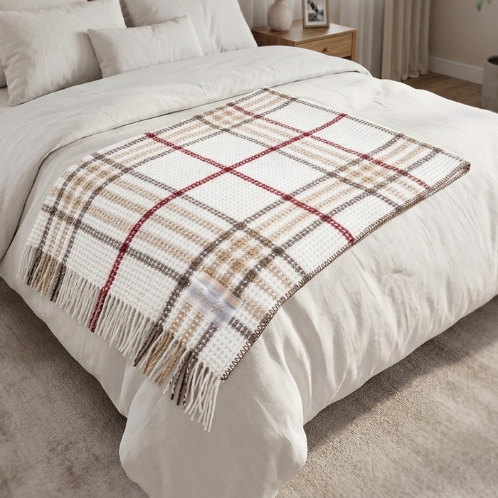 Blanket, AKSU, 180x220cm, Cotton, Cozy Life