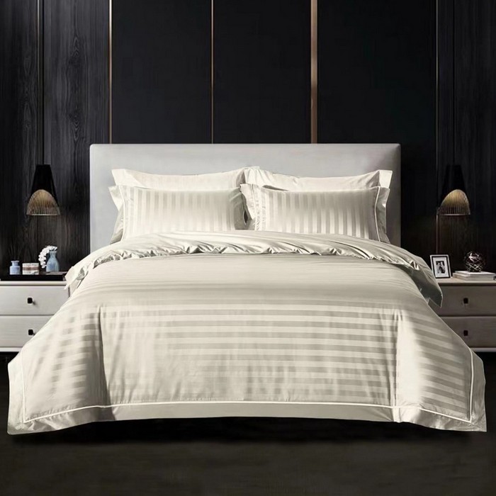 Bed linen set, COMFORT, 4 pcs, 200x230cm, 220x240cm, 50x75 cm, Cotton, Various Colors, 220x240 cm