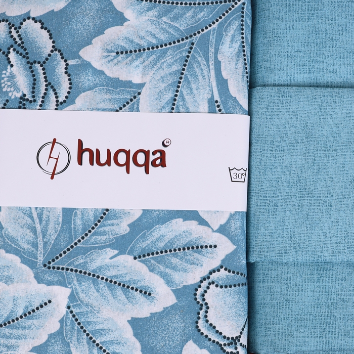 Комплект постeльного белья, HUQQA, Double Size, 240x260cм, 200x220cм, 50x70cм, Хлопок, Различные Цвета, 240x260cм, Турция