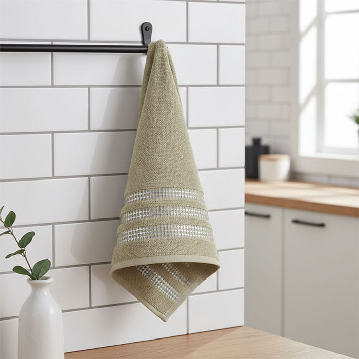 Kitchen towel, MK HAVLU, Cotton, 30x60 cm, Various Colors, 1 pcs