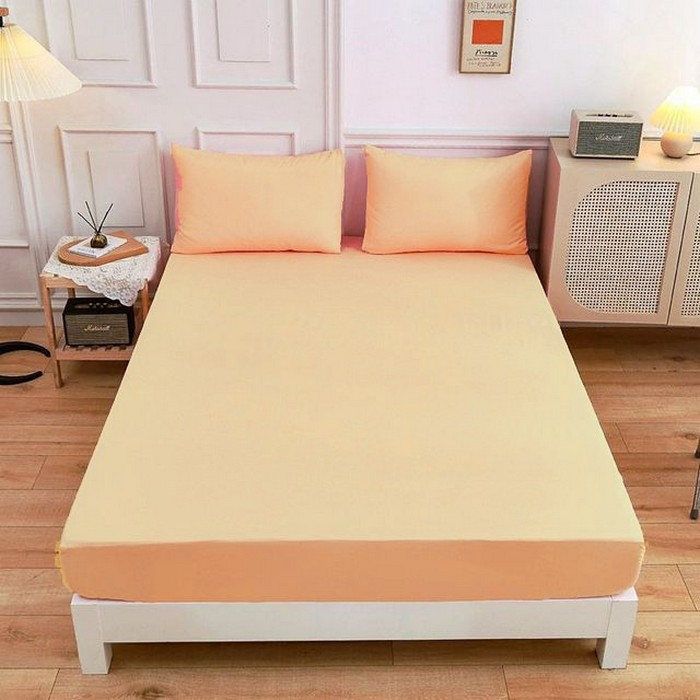 Fitted bedseet, FUSHIA, 180x200+25 cm, Cotton, Various Colors, Turkey