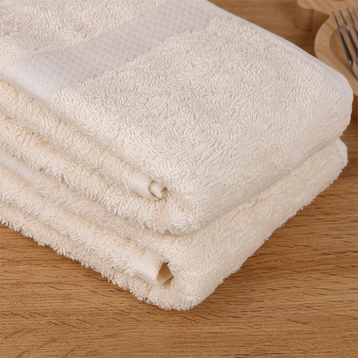 Prosop bucatarie, MK HAVLU, Bumbac, 30x60 cm, Crem, 1 buc