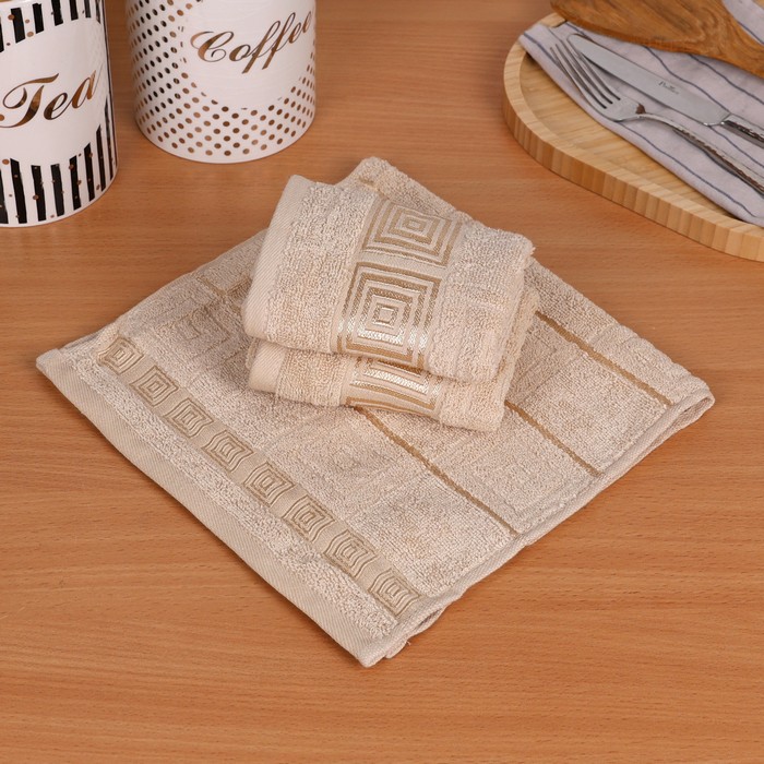 Кухонное полотенце, GS, 25x50 cм, Хлопок, Различные Цвета, 1 шт