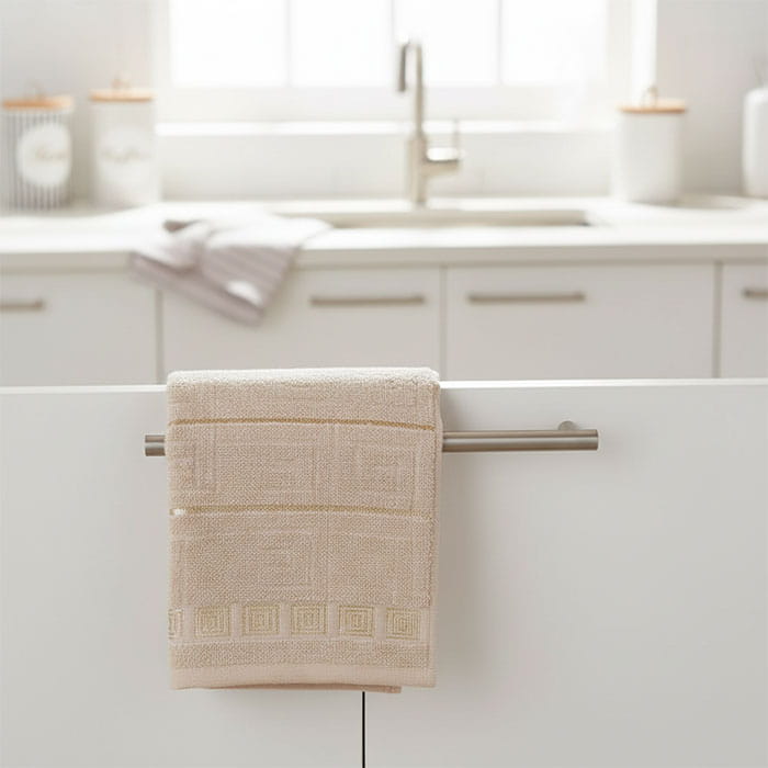 Кухонное полотенце, GS, 25x50 cм, Хлопок, Различные Цвета, 1 шт