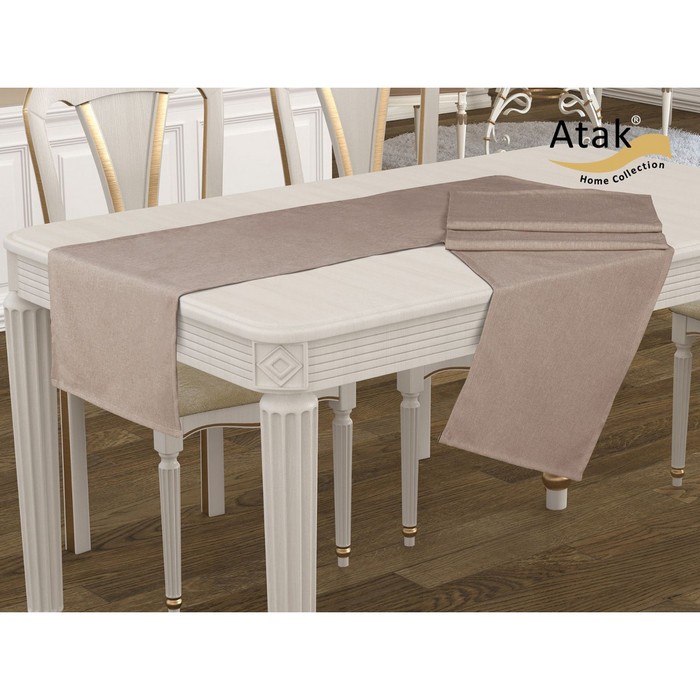 Traversa de masa, ATAK HOME, Diverse Culori, Poliester, 2 piese