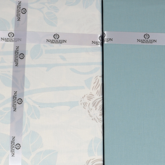 Set lenjerie de pat, NAPOLYON, 4 piese, 240x260cm, 200x220cm, 50x70cm, Ranforce, Diverse Culori, Floral, Double Size, 240x260cm, Turcia