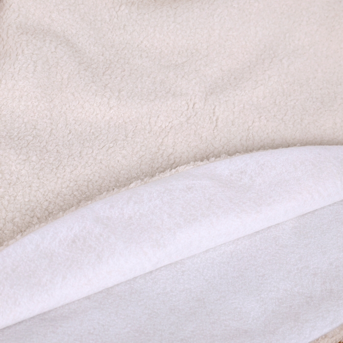 Christmas tree skirt, GLOBAL CHRISTMAS, 100 cm, Textile, Beige, Christmas