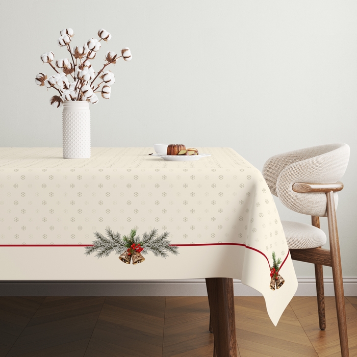 Скатерть, CLUB COTTON, Хлопок, 140x220 см, Christmas, Различные Цвета
