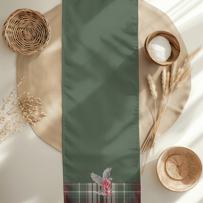 Runner, CLUB COTTON, Christmas, 40X200 cm, Cotton, Various Colors