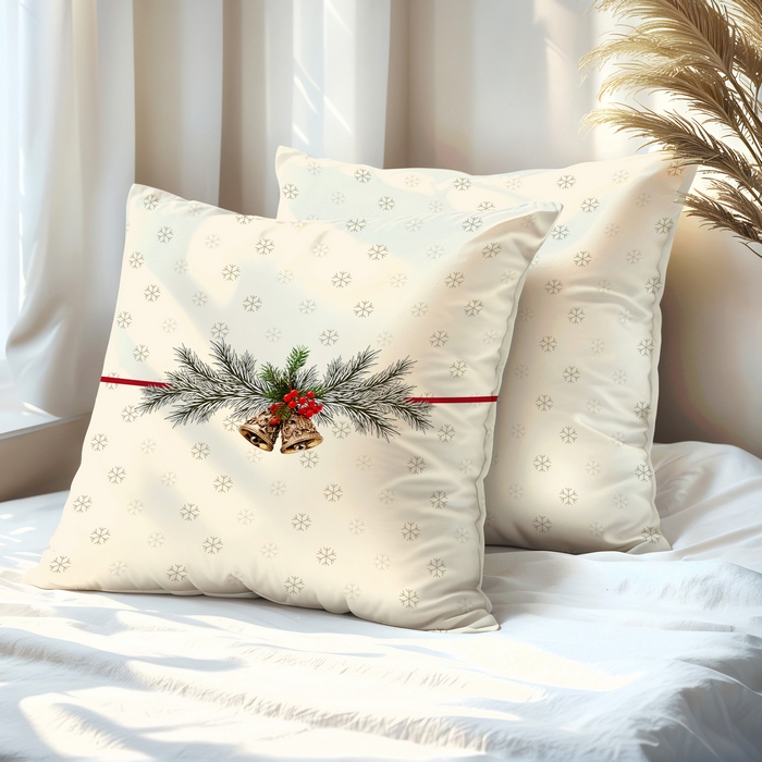 Decorative pillow, CLUB COTTON, Christmas, 40x40cm, Cotton, Various Colors