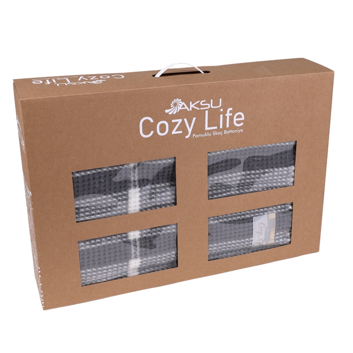 Cuvertura, AKSU, 180x220cm, Bumbac, Cozy Life