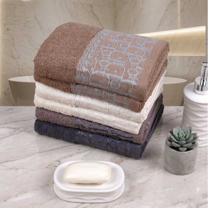 Face towel, COMFORT, 50x100 cm, Cotton, Various Colors