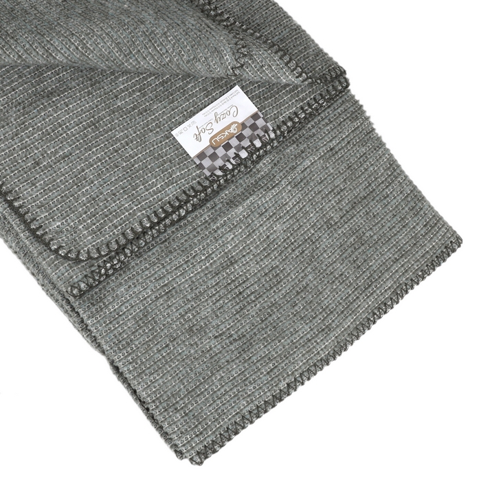 Blanket, AKSU, 180x220cm, Cotton, Green