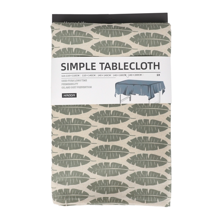 Скатерть, HAODA, 140x180 см, Различные Цвета, Синтетические волокна