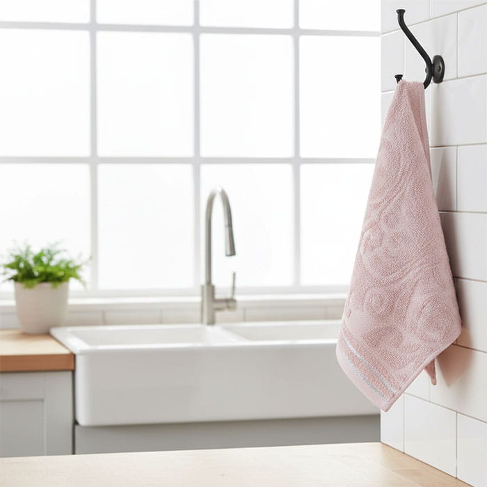 Кухонное полотенце, MK HAVLU, 30x30 см, Хлопок, Капучино, 1 шт