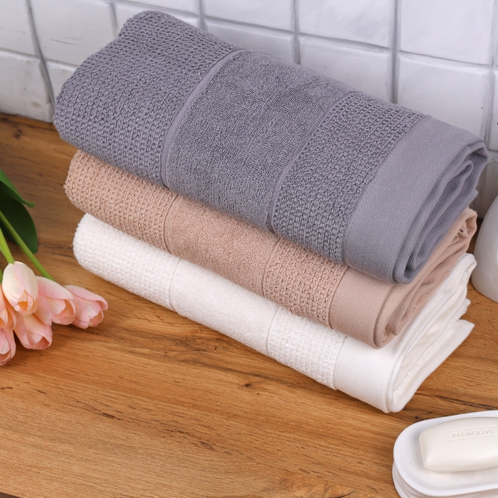 Face towel, MELISSA, Cotton, 50x90 cm, Various Colors, 500gr/m2