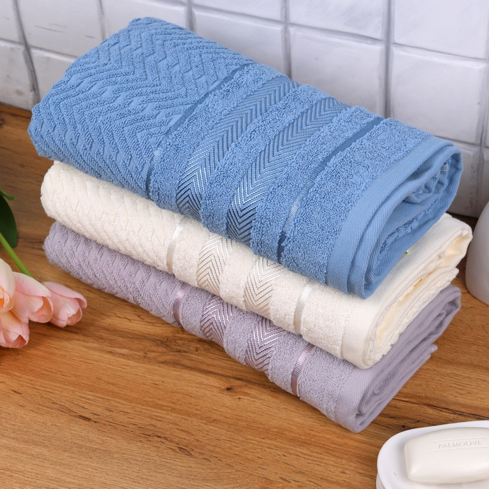 Bath towel, MELISSA, Cotton, 70x140, Various Colors, 460gr/m2