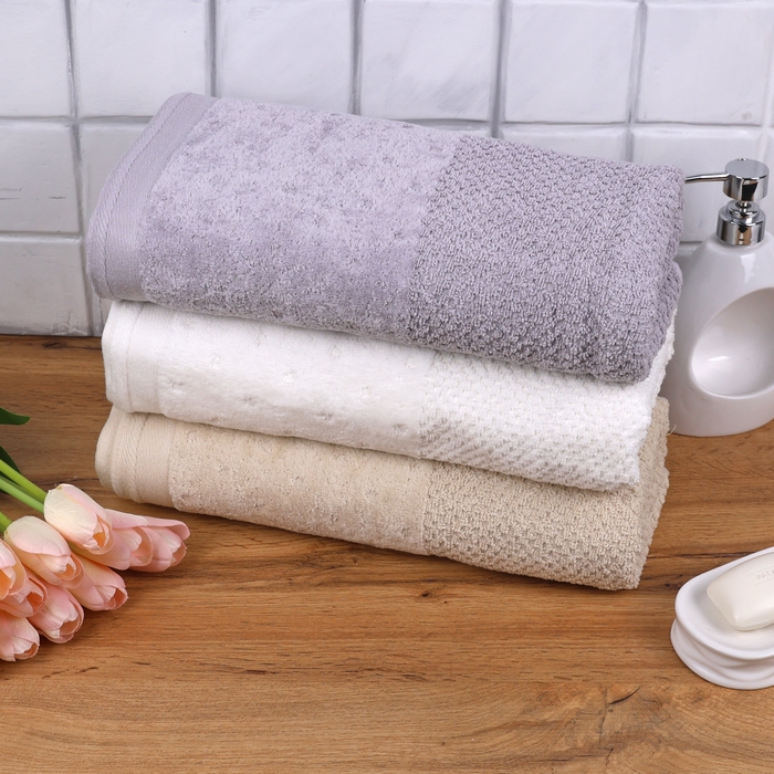 Prosop baie, MELISSA, 70x140 cm, Bumbac, Diverse Culori, 500gr/m2