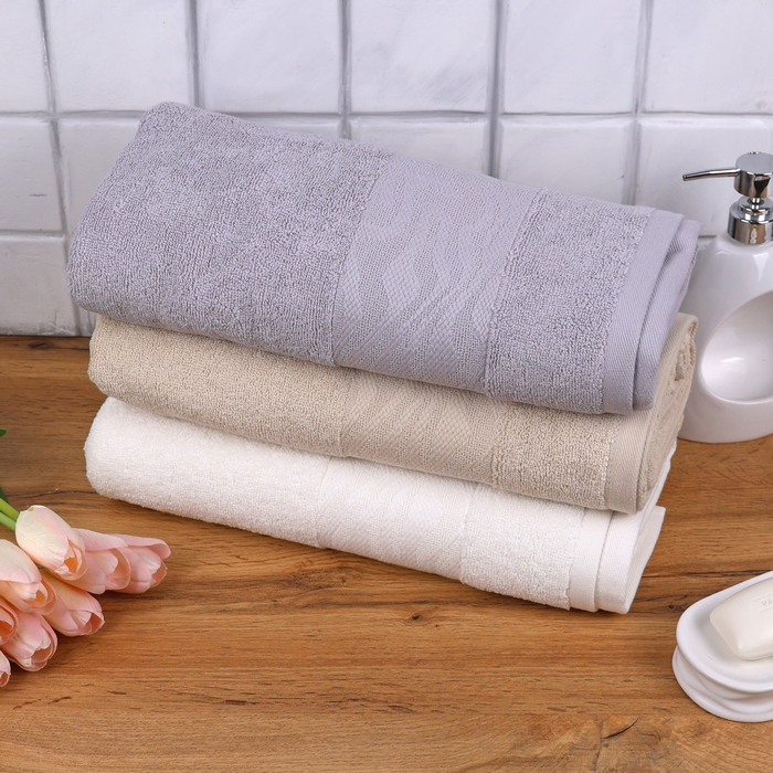 Prosop baie, MELISSA, Bumbac, 70x140 cm, Diverse Culori, 460gr/m2